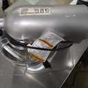 KitchenAid Value Bundle Artisan Series 5 Quart Tilt-Head Stand Mixer with Included Flex Edge Beater, KSM150FECU, Contour Silver