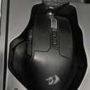 Redragon M811 PRO Wireless MMO Gaming Mouse, 15 Programmable Buttons RGB Gamer Mouse w/Ergonomic Natural Grip Build, 10 Side Macro Keys, Software Supports DIY Keybinds & Backlit (Black)