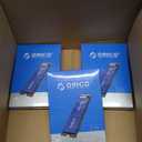 ORICO NVMe SSD 1TB M.2 with Heatsink, Up to 3100MB/s PCIe Gen3x4 2280 Internal Solid State Drive, SLC Cache 3D NAND, Compatible with Laptop and PC Desktops -J10, Pack of 3