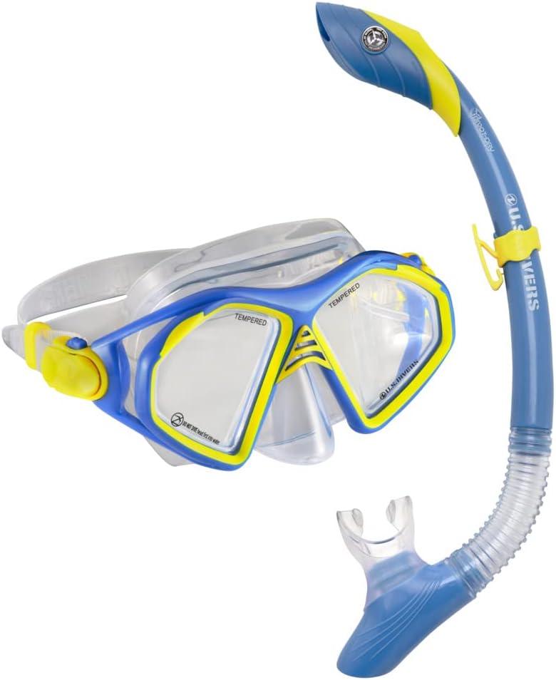 U.S. Divers Admiral Combo (1 Count (Pack of 1), Blue/Yellow)