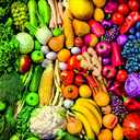 RoseArt - Kodak Premium - Rainbow Superfoods - 1500 Piece Jigsaw Puzzle for Adults
