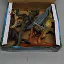 6PCS Jumbo Dinosaur Toy Set, Realistic Dinosaurs Toys for Kids - Large Dino Playset for Boys and Girls 3 4 5 6 7 Year Old Children Birthday Dinosaur Lovers