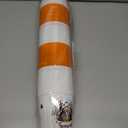 24 Pack Thanksgiving Cups - 16oz Orange & White Plastic Fall Party Cups with Autumn Pumpkin and Turkey Designs, Perfect for Friendsgiving and Holiday Celebrations