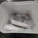 WISMOIER 3 Gallon Heated Chicken Waterer for Winter Automatic Chicken Water Heater,Adsjustable Height Anti-Freezing Poultry Watering System (White, 9 in x 7.1inch x 13.7in)