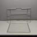 New upgrade Air Fry Tray for 30" Oven Compatible with Frigidaire Wall Ovens, Ranges, and Wall Oven/Microwave CombinationsOven Rack Measures 25" x 16" x 1.75"