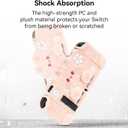 GeekShare Cute Plush Protective Case Cover Compatible with Standard Switch - Shock-Absorption and Anti-Scratch Skin Case for Switch - Plush Rabbit (for Switch 2017)