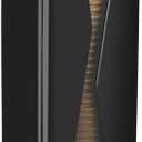 Cup Dispenser, Wall Mounted Mouthwash Cup Dispenser Fit 3oz-5oz Disposable Cups, Pull Type Water Cooler Cup Holder for Bathroom Office Gym School -Black