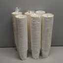 Lamosi 300 Pack Paper Cups 8 oz, Disposable Coffee Cups, Paper Coffee Cups 8 oz, White Hot/Cold Beverage Drinking Cup for Water Juice or Tea, Office Party Home Travel