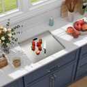 Outdoor Sink 21 Inch Undermount Bar Sink with Faucet, 21"x18"x9"-Faucet