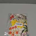 Leaveland Wildflower Faux Embroidery Print 18x18 Inch Throw Pillow Cover Boho Embroidered Floral Decorative Soft Cushion Case Spring Summer Fall Christmas Home Decor Gift Sofa Luxury Flower Pillowcase