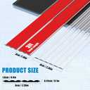 Edge Corner Protector Baby Proofing, Self-Adhesive Soft Strip Sharp Edge Protective Bumper Guards for Child Safety, Cabinet Door Desk Glass Table Bed Window Wall, Kitchen Countertop, 1.18INx3FT, Clear