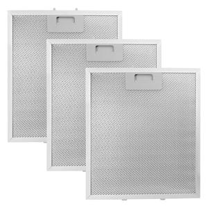 [3-Pack]Updated W10169961A Range Hood Filter Replacement,10.5 x 12 Inch 5-Layer Aluminum Mesh Grease Filters Compatible with Whirlpool, KitchenAid,Jenn-Air Vent Hoods - Efficient Grease Blocking