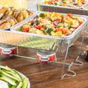 Sterno Fuel Cans - 6-Hour Burn, (12-Pack) Professional Safe Warmers for Food Trays & Buffet Set Chafing Dishes - Reusable Gel Burners, Twist Chafer Canned Heat, Handy Wick