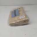 LEEVAN Washable Bathroom Rug, 2'x3' Low Profile Entryway Rugs Tan Front Door Mat Cotton Reversible Kitchen Mat Boho Bedroom Rug Farmhouse Carpet for Foyer Front Porch Decor