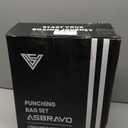 Punching Bag for Adults, 4ft Heavy Boxing Bag Set with 12 OZ Gloves for MMA Karate Kickboxing Boxing Home Gym Training - Unfilled