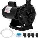 EC-LA01N 3/4 HP Single Speed Pool Booster Pump, 110V/230V Dual Voltage, Compatible with Pentair Polaris 280, 380, 3900 Pressure Side Pool Cleaners, Includes Hose & Adapter, Replace LA01N PB460, 60Hz