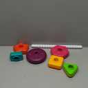 Baby Spinning Stacking Toys for Toddlers 1-3, Sensory Montessori Toys for One Year Old Girl Boy, Rainbow Ring Stacker Tower, Educational Learning Toy, Perfect Easter Christmas Birthday Gifts