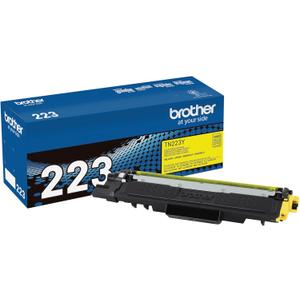 Brother Genuine TN223Y, Standard Yield Toner Cartridge, Replacement Yellow Toner, Page Yield Up to 1,300 Pages, TN223, Amazon Dash Replenishment Cartridge