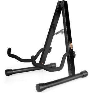 MUSO Guitar Stand,Acoustic Guitar Stand,Wood Classical Electric Guitar Stand,Foldable Bass Guitar Stand,Guitar Accessories (Hardwood Black)