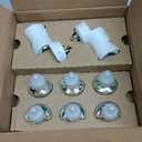 Air Wick Plug In Scented Oil Starter Kit, 2 Warmers + 6 Refills, Vanilla & Pink Papaya, Essential Oils, Air Freshener (8 Piece Set)