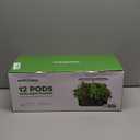 Ahopegarden Hydroponics Growing System Kit Indoor Herb Garden with Grow Light 12 Pods, with LCD Touch Panel Hydroponic Planter, Planting Height Up to 17", Grower Harvest Fresh Veggie Lettuce, Black
