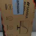 SANSUI Monitor 24 Inch 100Hz PC Monitor, HDMI VGA Ports VESA Mount, FHD Computer Monitor Ultra-Slim Ergonomic Tilt Eye Care for Home Office (ES-24F2, HDMI Cable Included)