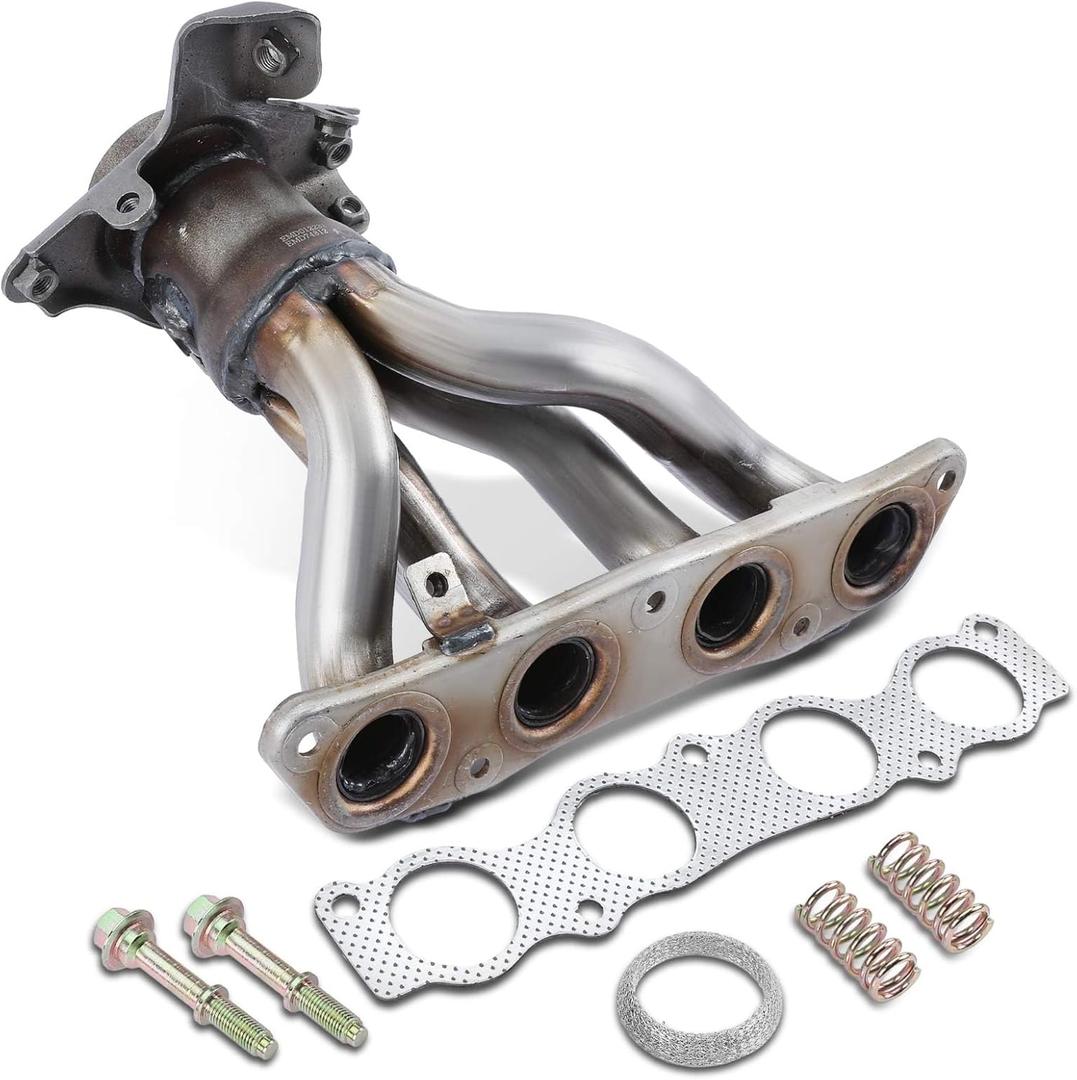 A-Premium [DOHC L4 1.8L] Exhaust Manifold Kit Fit for Toyota Corolla Matrix 2009-2010 & Scion xD 2008-2012, W/Gaskets & Bolts & Springs, Replaces 171410T040 1714137050