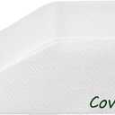 Abco Tech Leg Pillow Cover - Fits Leg Elevation Pillow - Replacement Wedge Pillow Cover Only - Washable Wedge Pillow Case
