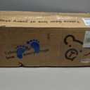 TOREVSIOR Foldable Baby Playpen with Mat, 50"50" Collapsible Play Pen for Babies and Toddlers, Indoor & Outdoor Kids Safety Play Pen, Portable Play Yard, Foldable Baby Playpen with 50 Ocean Balls (Olive Green)