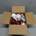 18 PCS Velvet Pumpkins for Fall Table Decor, Artificial Pumpkins, Faux Fake Pumpkin Home Decorations for Autumn Harvest, Thanksgiving, Wedding, Halloween, Table Centerpieces (Multi-Color Velvet)