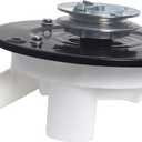 35-6780 21001906 Washer Drain Pump with Pulley by BlueStars for Whirlpool Maytag Admiral Magic Chef Washers - Replaces 35-6434 35-6465 35-5766 WP35-6465 WP35-6780 AP6008663 21001873 21002240 LP128