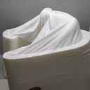 Baby Ball Pit 47.2" Soft Round Memory Foam Ball Pits NOT Included Balls Indoor Outdoor Playpen for Babies Toddlers Kids Great Gift for Girls Boys, White