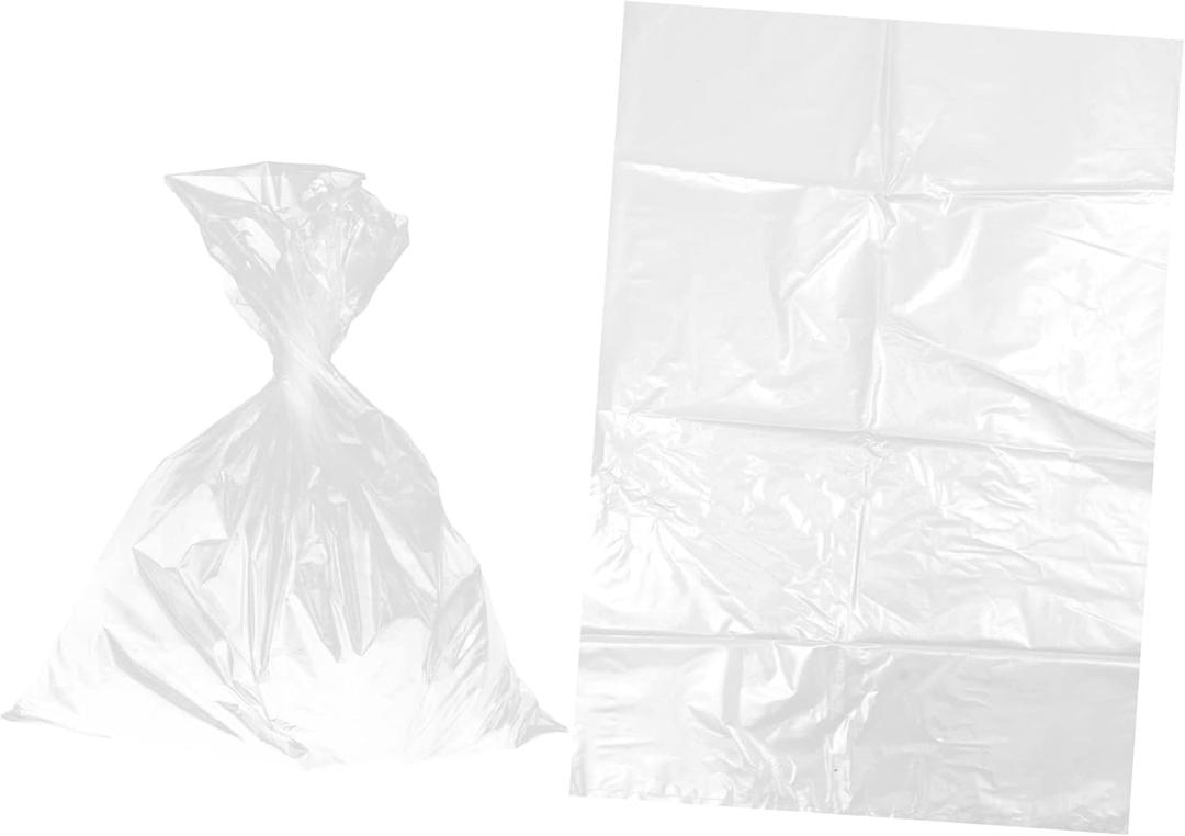 2pcs Plastic Couch Cover for Sofas Pe Furniture Protector Moisture and Dust