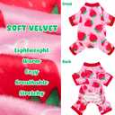 Dog Pajamas Soft Lightweight Dog Onesies Outfit Clothes for Small Medium Large Puppy Pjs for Pet Boys Girls Dogs Cats
