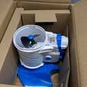 Pool Leaf Vacuum with 71.7in Telescopic Pole, 83GPM Powerful Suction, Rechargeable Cordless Pool Skimmer with 90Mins Runtime for Inground & Above Ground Pools, Pool Vacuum for Debris and Leaves