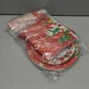 Christmas Paper Plates And Napkins, 144pcs Red Christmas Plates Set Snowman Xmas Tree Disposable Tableware for Winter Theme christmas Holiday Supplies,Serves 24