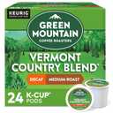 Green Mountain Coffee Roasters Vermont Country Blend Decaf, Keurig Single-Serve K-Cup Pods, Medium Roast Coffee, 96 Count (24 Count (Pack of 4))