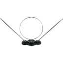 GE Traditional Rabbit Ears Indoor HDTV Antenna, 30-mile Range, VHF UHF 1080P 4K, Black 33676