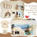 Novabright Grandparent Reveal Keepsake Pregnancy Announcement for Grandparents I Can't Wait to Meet You Ultrasound Picture Frame Keepsake Box Baby Announcement Sign Love at First Sight Gift