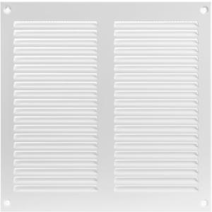 Vent Systems 8" x 8" Inch (Overall Dimensions) - White - Air Vent Cover Metal Air Return Grill with Built in Pest Guard Screen HVAC Vent Duct Cover for Home Improvement