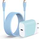 for iPhone 17e Fast Charger Block for iPhone 17e/17/Air/17 Pro/17 Pro Max/16e/16 Pro Max/16 Pro/16 Plus/16/15 Pro Max Plus,iPad Pro Air,USBC Type C Charging Block for Samsung Galaxy A17 S26,Pixel 10a
