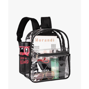 CLEAR SMALL BACKPACK