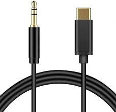 ACX USB C TO 3,5MM CABLE 6FT BK