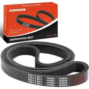 A-Premium Serpentine Drive Belt for Honda, Toyota, Hyundai, Mitsubishi, Chrysler, Dodge, Ford, Kia, Lexus, Mazda, Nissan, Subaru, Acura Cars - Civic, Corolla, Elantra & More