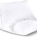 Bedding Bed Pillows for Sleeping King Size (White), Set of 2, Down Alternative Pillow for Sleeping, Cooling Hotel Quality Pillow Set for Back, Stomach or Side Sleepers