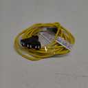 Extension Cord 25 Feet, SJTW Extension Cord with Multiple Outlets, 14 Gauge (Yellow) ETL Listed