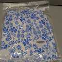 Little Bitty Strawberry Dresses Toddler Girls Cotton Sleeveless Casual Beach Summer Sundress Swing Princess Dress Size 2-6T (Blue)