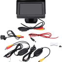 4.3 Inch TFT HD LCD Monitor for Car, LCD Monitor for Car, Wireless Reversing Camera, TFT LCD Monitor Kit, Night Vision, Water and Shock Resistant