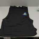 Mens Tank Tops Beach Summer Casual Sleeveless Shirts Graphic Cotton Tank Tops for Men Gym Workout (X-Large, Black+navy Blue)