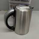 Hamilton Beach 1.7 Liter Temperature Control Electric Kettle, Water Boiler & Heater, Fast Boiling 1500 Watts, BPA Free, Cordless, Auto-Shutoff and Boil-Dry Protection, Stainless Steel (41020R) (1.8 Quarts)